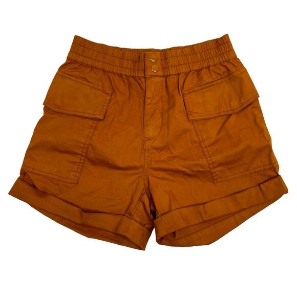 Sanctuary Harlie high rise cargo shorts brown - 25 - Picture 1 of 10
